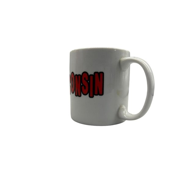 Wisconsin Coffee Cup Mug with 3d Cow Novelty - Picture 8 of 8